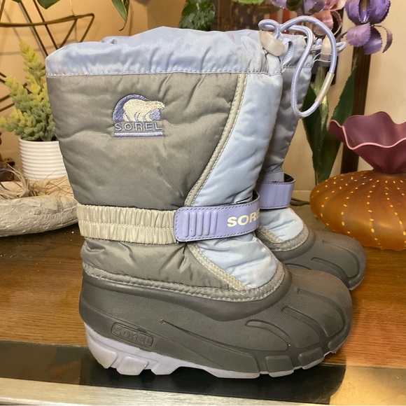 SOREL KIDS FLURRY SNOW BOOTS SZ 13 - Picture 2 of 8